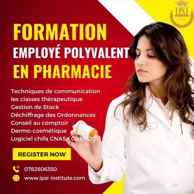 Formation vendeur/ Assistant en pharmacie 