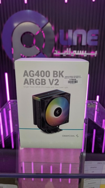 تبريد-refroidisseur-processeur-deepcool-ag400-bk-argb-v2-4-pin-سيدي-امحمد-الجزائر