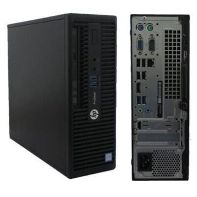 Unite Centrale Hp Prodesk 400 G3 Sff / I5-6500T / 8Go / 256Go Ssd / Windows 11 Pro Oem / Utiliser 