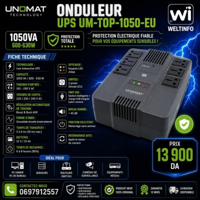 أجهزة-تخزين-و-تثبيت-الطاقة-onduleur-unomat-ups-um-top-1050-eu-الجزائر-وسط