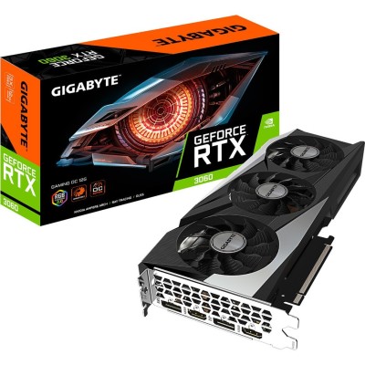 CARTE GRAPHIQUE GIGABYTE GEFORCE RTX 3060 GAMING OC 12 GO 