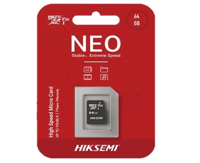 MICRO SD CARD HIKSEMI NEO 64GB 