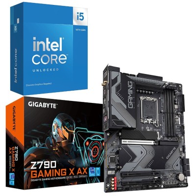 KIT UPGRADE INTEL I5-14600KF 1700+ CARTE MERE GIGABYTE Z790 EAGLE AX