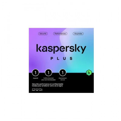KASPERSKY PLUS 2023 VPN INTERNET SECURITY 1 APPAREIL