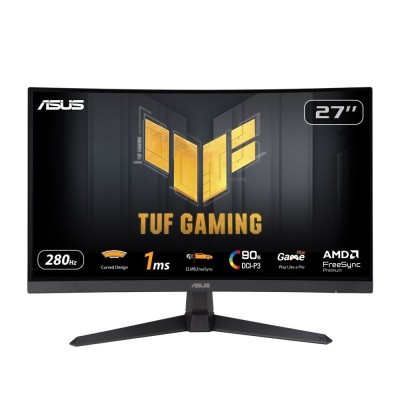 ECRAN ASUS TUF GAMING VG27VQM1B - FULL HD - 1MS - 280HZ - CURVED - 27"