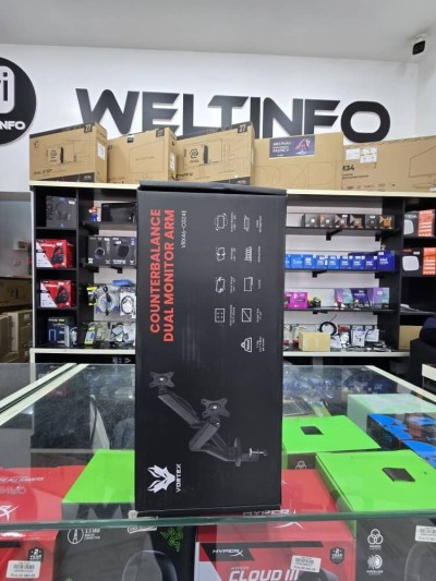 SUPPORT 2 ECRAN VORTEX VRX46-C024E 17-32 Pouces / 2-9KG