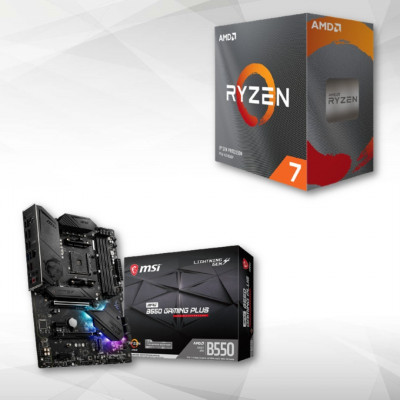 KIT UPGRADE PC RYZEN7 5700 + AMD MPG B550 GAMING PLUS  ATX