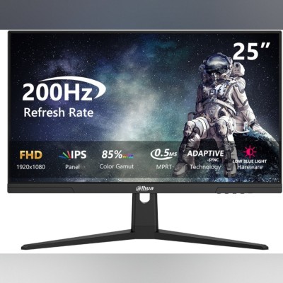 MONITEUR DAHUA LM25 E231BN 25 FHD 200HZ IPS