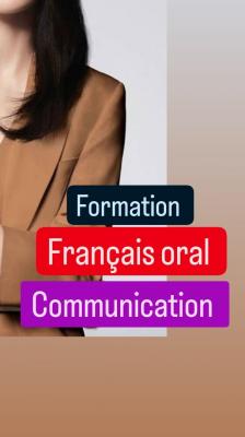 Cours de français oral "en ligne " / communication/ prise de parole en public