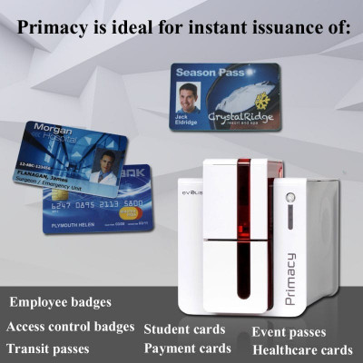 Evolis Primacy imprimante à cartes PVC - haut de gamme personnalisation de vos cartes et badges