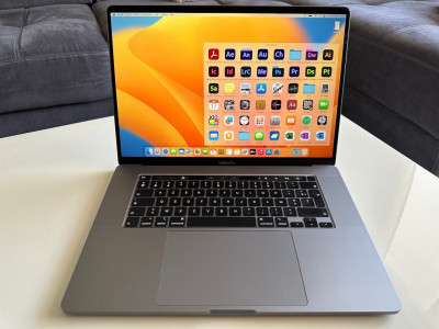 MacBook Pro 16" 2019 | INTEL CORE i9 8 cœurs 2.4 | 64GB RAM | RADEON PRO 5600M 8GB  | 2TB SSD |GAMME