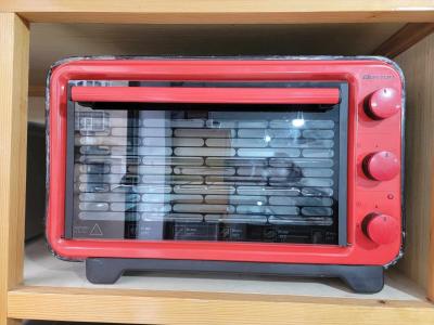 PROMO Four électrique Boston 36L Rouge avec plateau 