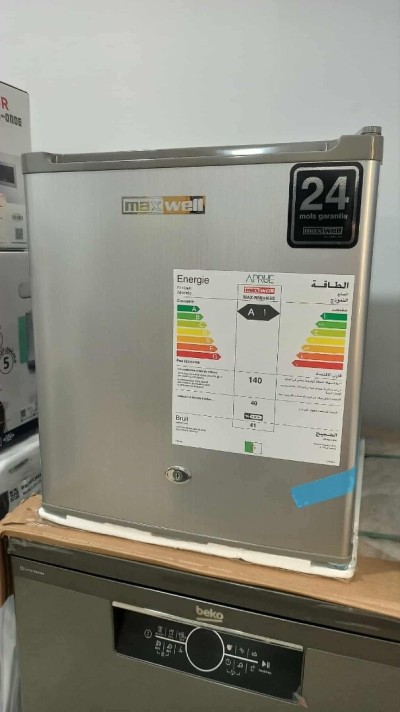 PROMO Mini Bar 65L Maxwelll Gris avec Clé /19500Da