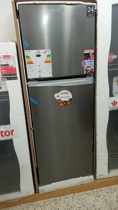 PROMO Réfrigérateur MAXWELL 440L Inox Nofrost 72000Da 