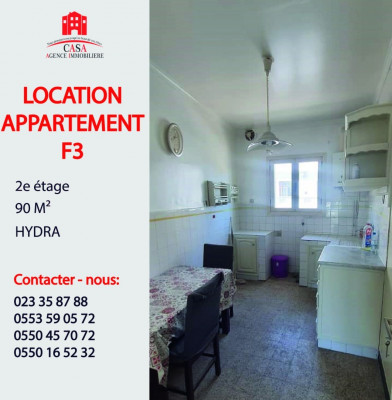 Rent Apartment F3 Alger Hydra
