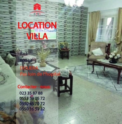 Rent Villa Alger Douera