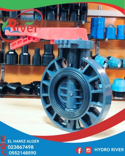 Vanne PVC  Papillon.