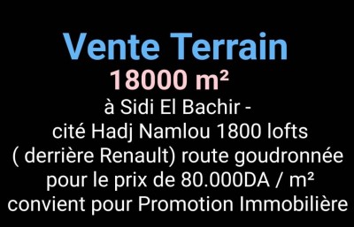 Sell Land Oran Bir el djir