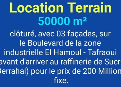 كراء أرض وهران طفراوي