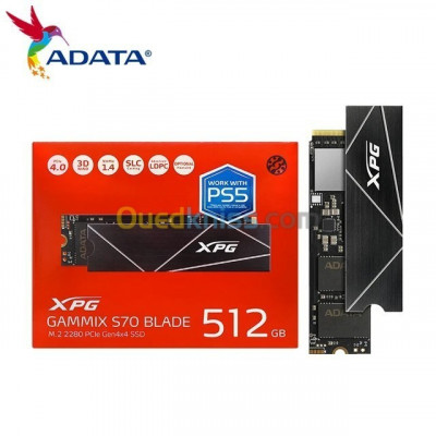 SSD NVME ADATA S70 BLADE 512GO