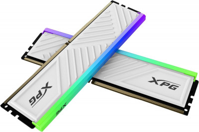 RAM DDR4 ADATA SPECTRIX D35G RGB 8GO 3600 MHZ BLACK AND WHITE 