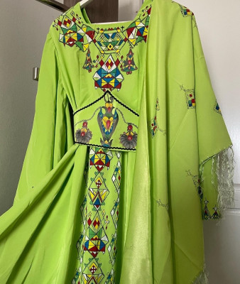 ملابس-تقليدية-robe-kabyle-berbere-الجزائر-وسط