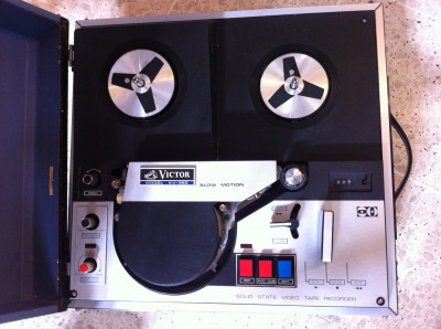 vintage Video Tape Recorder JVC VICTOR Model KV-360 Japan 