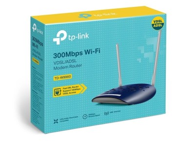 Modem TP-LINK routeur VDSL/ADSL sans fil N 300 Mbps TD-W9960
