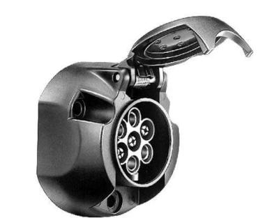 Prise femelle d'attelage remorques 7 broches  Connexion électrique fiable pour remorques 