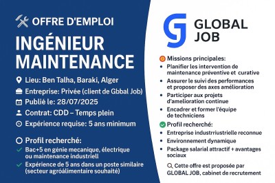 Ingénieur Maintenance