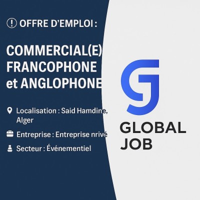 Commercial(e) Francophone et Anglophone