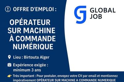 opérateur sur machine a commande numérique