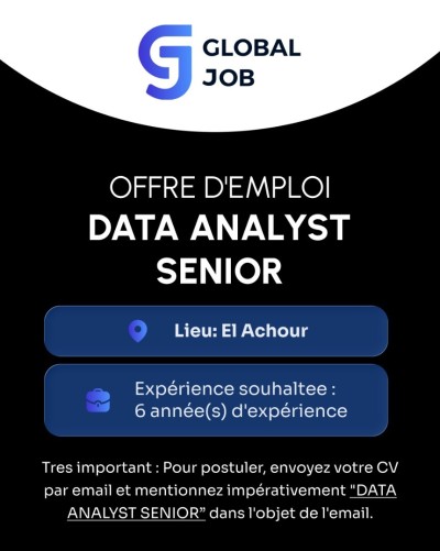 Data analyst senior