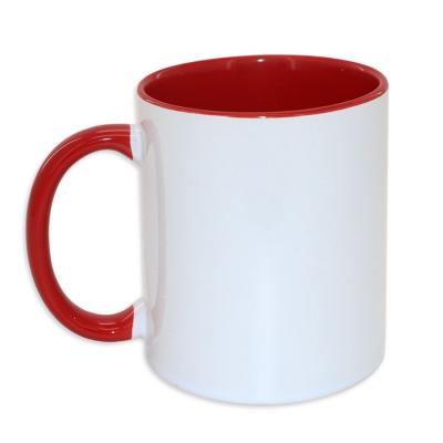 Mug / Chope / Tasse céramique pour sublimation plusieurs couleurs
