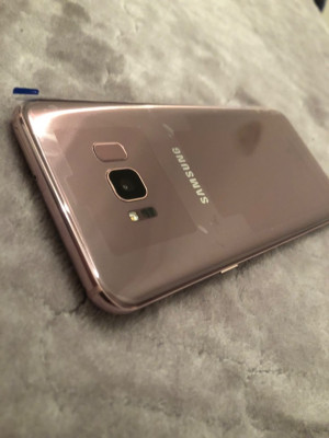 Samsung Galaxy s8 Plus gold rose