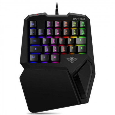 Clavier Mécanique Une Main Programmable Anti-Ghosting Switch RGB XPERT-G500 Spirit of Gamer