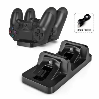 Station de Charge Deux Manettes PS4 / PS4 Slim / PS4 Pro TP4-002 DOBE