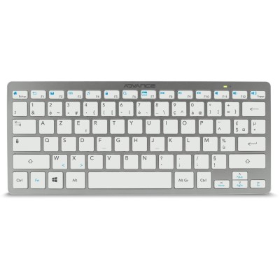 Mini Clavier sans Fil Silencieux SMARTKEYS pour Windows, macOS, Android et iOS CLA-BT210FR Advance
