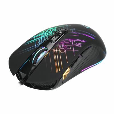 Souris Gaming Optique Filaire USB Rétro-Éclairage 7 Boutons RGB, Programmable, GM-510 XTRIKE ME