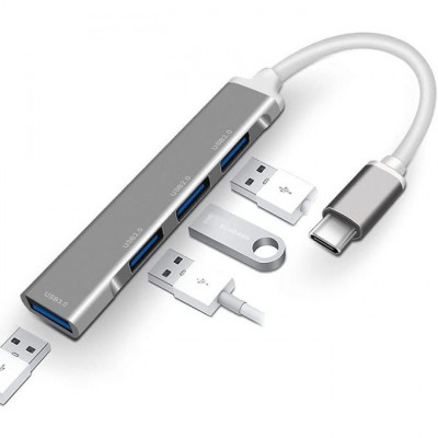 Hub USB Type-C vers 4 Ports USB 3.0 C-809