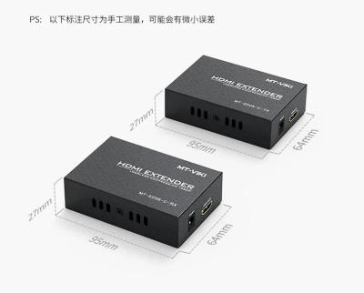 Extendeur HDMI 4K MT-ED06-C sur Câble Réseau (CAT5e/CAT6) - Signal Ultra HD Jusqu'à 135 m