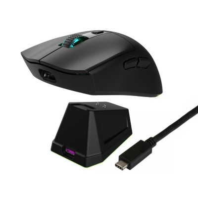 Souris Gaming Sans Fil 2 en 1 Bluetooth & 2.4 GHz 6D Rechargeable de 300mAh 1600 Dpi RGB WD139 JEDEL