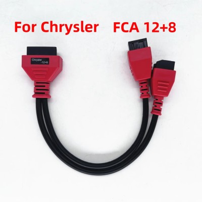   Fiat FCA 12+8 Adapter Connector Dagnostic Cable For Jeep For Dodge 