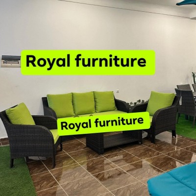 Salon de jardin en rotin synthétique ( 1er choix d'importation)