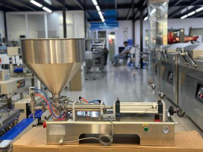 Remplisseuse de pate à piston pneumatique électrique