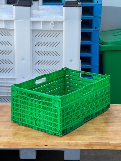 Caisse de stockage pliables ajourées