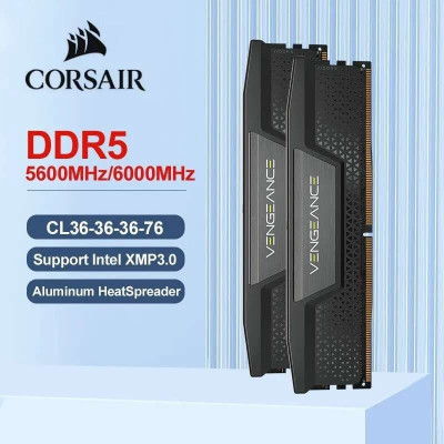 Corsair Vengeance DDR5 2x32 Go 5200C40 - Gris 