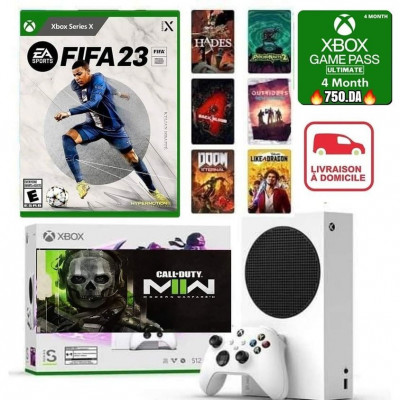 xbox-promo-series-s-fifa-23-gta-v-nex-gen-online-game-pass-ultimate-lakhdaria-tizi-ouzou-bordj-el-kiffan-setif-constantine-bouira-algerie