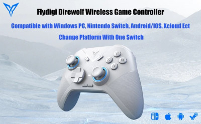 Flydigi Direwolf Sans Fil Contrôleur de Jeu Bluetooth pour Windows PC Nintendo