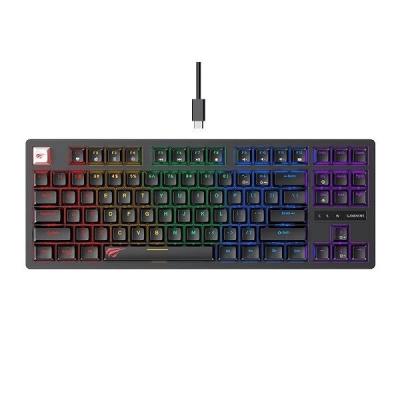 HAVIT MECANIQUE BLUE SWITCH KB892L RGB BLACK